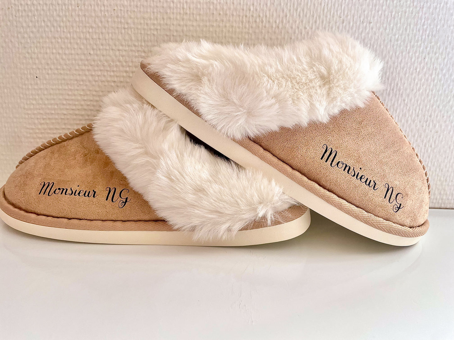 Chaussons homme personnalisés